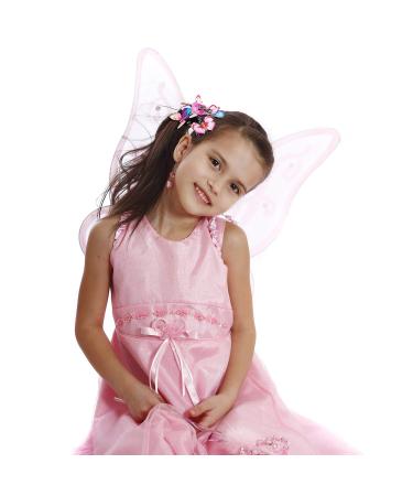 18 Piece Butterfly Hair Clips Set - Glitter Hair Accessories for Young Women - Elegant Butterfly Snaps - Buy Online on GoSupps.com