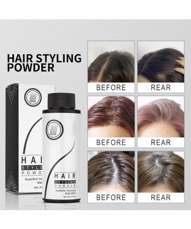 Powder Puff 20g - Hair Volume Powder Easy Application Texture - All Day Hair Styling Treatments for Men Women Girls Easy to Make Hair Dry and Clean (0.7oz) Sillervan - Buy Online on GoSupps.com