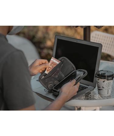 TOPEAK Pakgo Wallet Smartphone Bags - Black & Light Grey | International Shipping Available - Buy Online on GoSupps.com