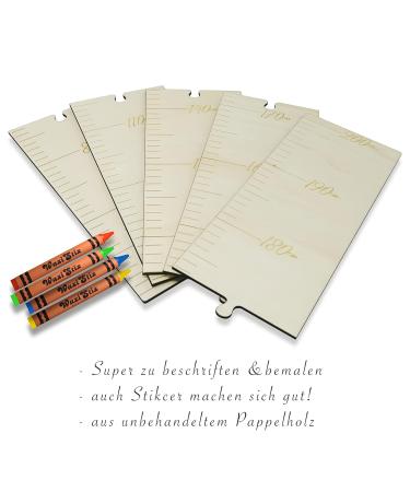 Shop Classic Wooden Children's Height Chart - Simple & Modern Design for Kids | International Shipping - Buy Online on GoSupps.com