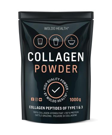 Collagen powder from pasture-raised hydrolysate 1 kg - hydrolysate protein water-soluble & tasteless - Buy Online on GoSupps.com