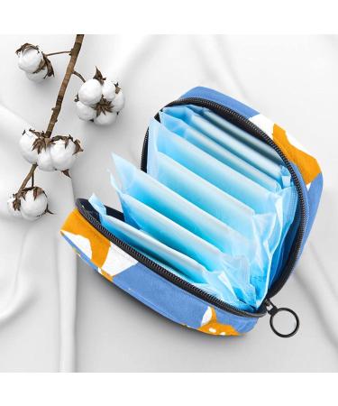 Stylish Menstruation Pad Bag with Zipper - Cute Corgi Pattern - Perfect for Tampons & Napkins - Ideal for Women & Girls on the Go - Buy Online on GoSupps.com