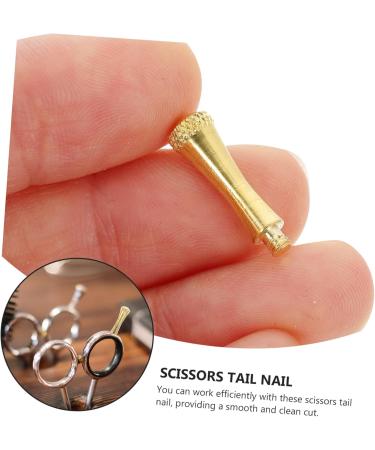 Minkissy 10-Pack Stainless Steel Nail Scissors for Hair & Nail Art - Mustache & Nail Accessories - Buy Online on GoSupps.com