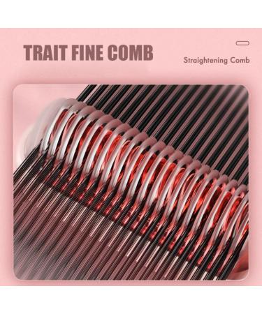 Revolubrush Pro Hair Straightener Brush | 5 Temp Settings | Fast 20s Heating | Built-in Comb for Smooth Styling - Buy Online on GoSupps.com