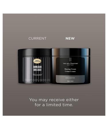 Art of Shaving Unscented Shaving Cream 5 Fl Oz - Clinically Tested for Sensitive Skin, Protects Against Razor Burn - Buy Online on GoSupps.com