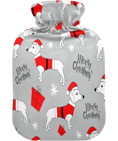 KCL Deci Hot Water Bottle with Funny Dog Cover - 2L Foot Warmer for Pain Relief & Hot/Cold Therapy | Perfect Christmas Gift - Buy Online on GoSupps.com