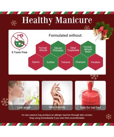 AZUREBEAUTY Dip Powder Nail Kit - Classic Malena Burgundy Red Glitter Dipping Powder Set - Buy Online on GoSupps.com