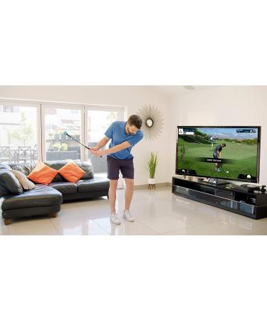 PHIGOLF Home Golf Simulator + Swing Stick | Indoor/Outdoor Swing Trainer with Motion Sensor & 3D Analysis | Supports Android/iOS, WGT & E6 Connect - Buy Online on GoSupps.com