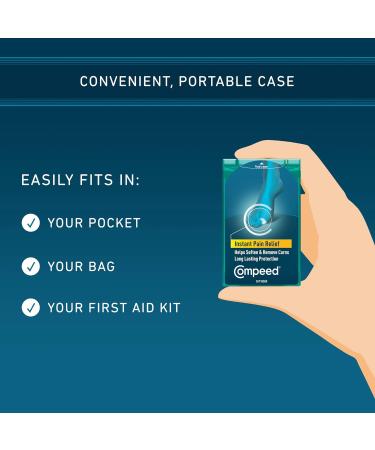 Compeed Advanced Corn Care Hydrocolloid Bandage Cushions - 10 Count (5 Packs) | Corn Toe Pads for Foot Corn Prevention & Treatment - Buy Online on GoSupps.com