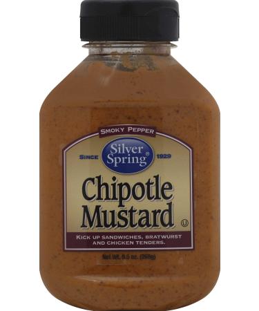Silver Springs Mustard, Chipotle, 9.5 oz