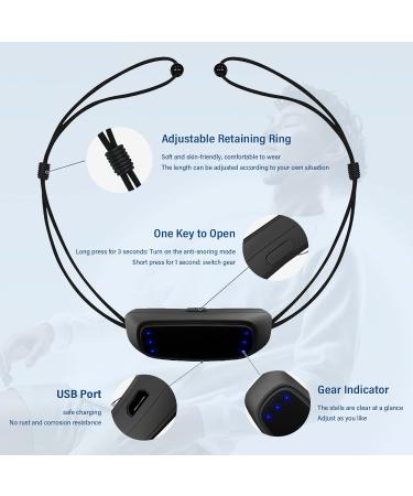 Electric Massage Anti-snoring Device | Smart Adjustable Stopper for Comfortable Sleep - Buy Online on GoSupps.com