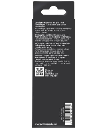 Zwilling 88302-661 Twin Nail File 6.1 inches Double-Sided - Buy Online on GoSupps.com