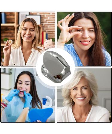 Tooth Caps Hiphop - 14k Gold Finish Small Single Tooth Top - Plain Single Tooth Caps Realistic Fake Teeth Grills Stylish Tooth Caps and Mouth Grills for Men and Women Black Tarnish - Buy Online on GoSupps.com