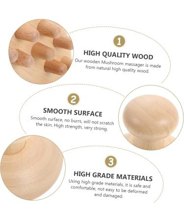 SkiSuno Wooden Massage Comb & Gua Sha Tool | Neck & Hand Massage Device | International Shipping - Buy Online on GoSupps.com