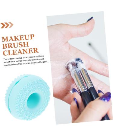 VINTORKY Brush Makeup Sponge Cleaners Make up Sponge Cleaner Make up Cleaner Makeup Cleaner Silica Gel Blindfold Thermostat 8.3x8.3cm Blue - Buy Online on GoSupps.com