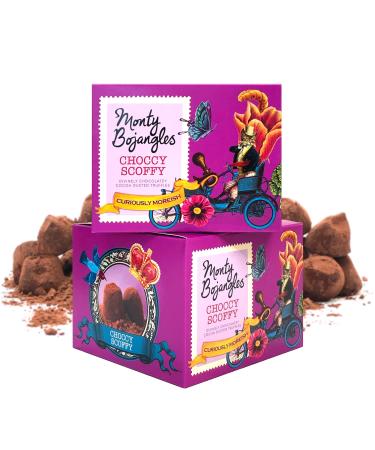 Monty Bojangles Monty Bojangles Choccy Scoffy | 2 Gift Boxes Choose from 10 Flavours | Cocoa Dusted Chocolate Truffles 2 x 150g (Gift Pack 300g)