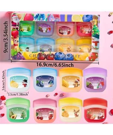 Dmuzsoih Dark Lips Remover Fruity Flavor Repair Cream Christmas Theme Brightening Lip Balm for Women Youth Family Friend Winter Cold Weather Makeup Home Travel Sleeping Overnight - Buy Online on GoSupps.com