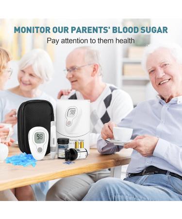 VVindefs G-427B Blood Sugar Measuring Kit | 100 Test Strips & Lancets | Portable Home Glucose Monitoring G-666B - Buy Online on GoSupps.com