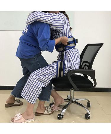 Transfer Belt with Handles Leg Loop Gait Belts Transfer Belts - for Patient Elderly Kids Physical Therapy - Walking Standing Rehabilitation Belt (Blue) L - Buy Online on GoSupps.com
