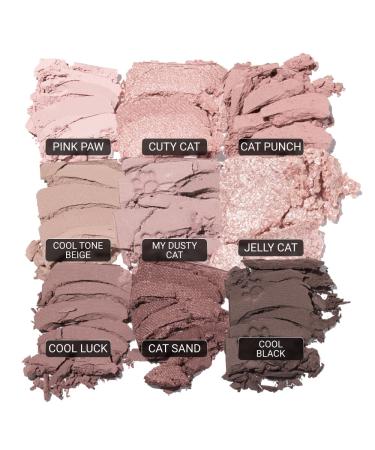 ETUDE Play Color Eyeshadow Palette - 9 Soft & Pure Contour Shades (Dusty Cat) | Shop Internationally - Buy Online on GoSupps.com