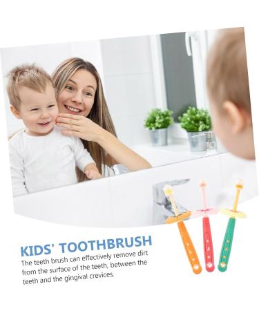 Minkissy Silicone Baby Toothbrush Antibacterial Oral Care Brush for Kids | Safe & Effective Tooth Cleaning - Buy Online on GoSupps.com