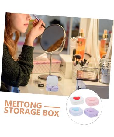 Goohochy Contact Lens Container | Small Cosmetic Clinic Case | Colored Lens Box Set & Removal Tool | Travel-Friendly PP Frame - Buy Online on GoSupps.com