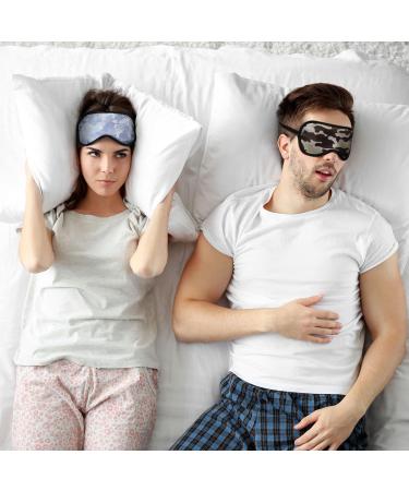 6-Pack Kids Camo Sleep Mask - Soft Satin Eye Cover for Boys | Adjustable Straps, Light Blocking, 6 Camouflage Styles - Buy Online on GoSupps.com