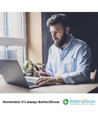 Alcohol Consumption Home Test Kit by Better2Know. Tracks Heavy Alcohol Consumption Over an Extended Period of time. Easy to use Finger Prick Blood Test for Male & Female. - Buy Online on GoSupps.com