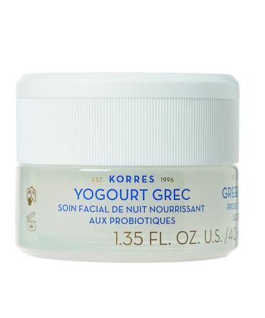 KORRES Night Face Cream Greek Yogurt & Probiotics for All Skin Types/Even Sensitive 40 ml