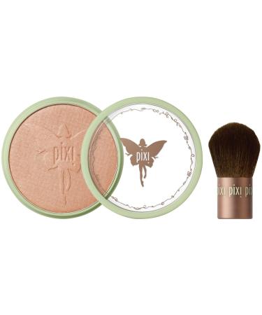 Pixi Beauty Bronzer + Kabuki - Subtly Suntouched - 0.36 oz