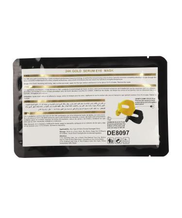 24K Gold Eye Patches - Anti-Aging Eye Care Pads for Dark Circles & Puffiness 8 Pieces - International Shipping Available - Buy Online on GoSupps.com