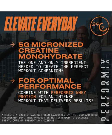 PERFORMIX - Creatine Monohydrate - 5000 mg Per Serving (5g) - Pre Workout - Increase Muscle Mass Improve Strength & Reduce Fatigue - Creatine Monohydrate Powder - Unflavored - 80 Servings - 400g - Buy Online on GoSupps.com