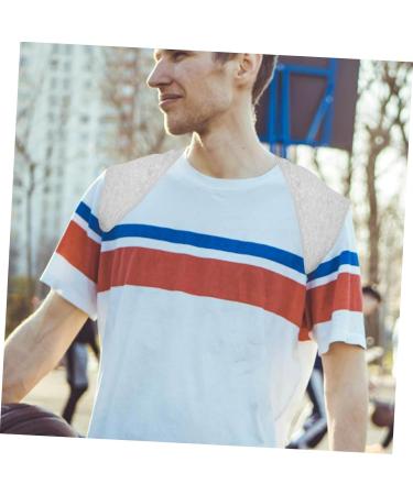Milisten Shoulder Protector Double Shoulder Support Shoulder Brace Wrap Shoulder Warp Sleeve Spandex Grey - Buy Online on GoSupps.com