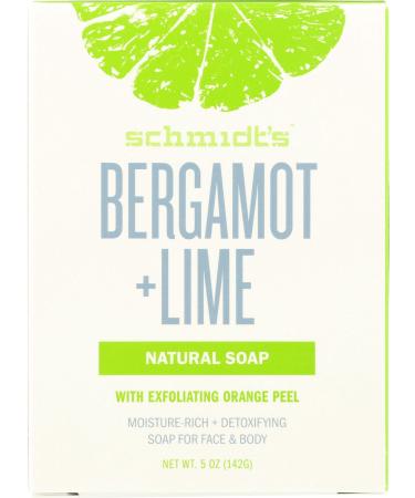 Schmidt's Bergamot Plus Lime (Fresh and Invigorating), 3.25 Ounce BERGAMOT + LIME