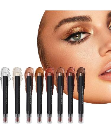 Fard Paupi res Cr meux - Stick Maquillage Imperm able Longue Tenue | Effet Lumi re & Brillant - Liner Cr meux Multi-Usage Pour Femmes & Filles - Maquillage F te & Beaut  - Buy Online on GoSupps.com