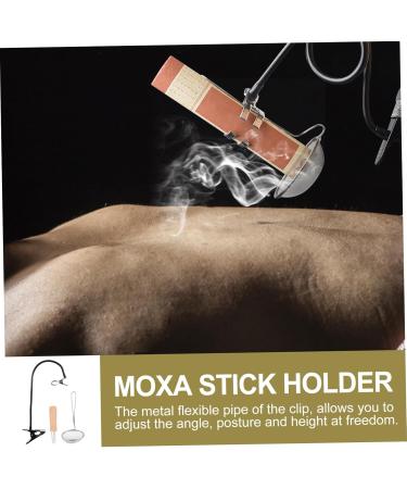 FRCOLOR Moxibustion Clip Set - Stainless Steel Acupuncture Tool for Moxa Sticks - Buy Online on GoSupps.com