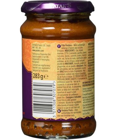 Patak's Vindaloo Paste 283g Piment 283 g (Lot de 1) - Buy Online on GoSupps.com