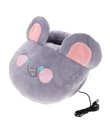 FOMIYES USB Foot Warmer Slippers Warm Shoes Eva Lovers Heater As Shown 30x26cm