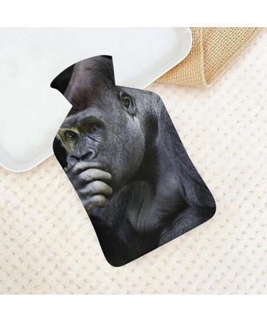 Funny Orangutan Hot Water Bottle | Plush Hand Warmer for Adults & Kids | 26.5x15.3cm - Buy Online on GoSupps.com
