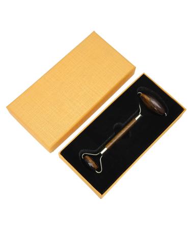 Verdant Touch Facial Massage Roller Natural Jade Roller Face Lifting Massager Stick for Anti-Aging Tigea Eye Beauty Tool