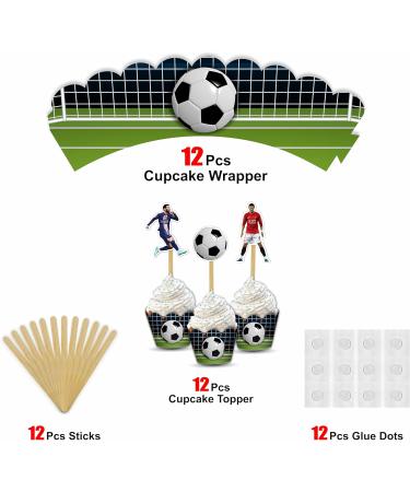 Seyal Soccer Football Cupcake Wrapper - Buy Online on GoSupps.com