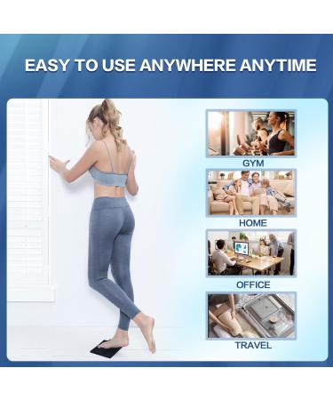 Buy Plantar Fasciitis Relief Foot Stretcher Pad - Achieve Pain Relief for Heel Spurs & Achilles Tendonitis - Black Regular Size - Buy Online on GoSupps.com