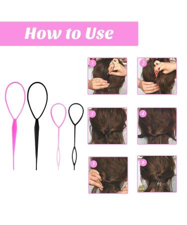 6-Piece Hair Styling Set for Women & Girls | DIY Hair Braiding Tools & Mesh Accessories - Buy Online on GoSupps.com