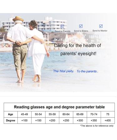 Bezax Retro Round Frame Wooden Grain Reading Glasses | Blue Light Protection +1.0 to +3.0 | Stylish Presbyopia Eyewear - Buy Online on GoSupps.com