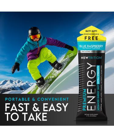 NewTrition Extra Strength Energy Shots 1.7 fl oz - 250mg Caffeine with Vitamin B & Amino Acids Sugar-Free Zero Calorie Vitamin Energy Drink for Focus & Endurance (Pack of 24 Blue Raspberry) Blue Raspberry 1.7 Fl Oz (Pa  - Buy Online on GoSupps.com