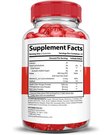 Rapid Lean Keto ACV Gummies - 3 Pack | Advanced 1000MG Formula with Apple Cider Vinegar Pomegranate & Beet Juice - Vegan Non-GMO - 180 Gummies for Weight Loss - Buy Online on GoSupps.com