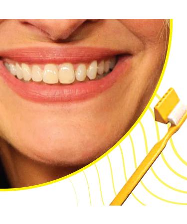 Extra Soft Battery-Powered Toothbrush 3-Pack - Ideal for Perio & Post-Surgical Care | Yellow - Buy Online on GoSupps.com