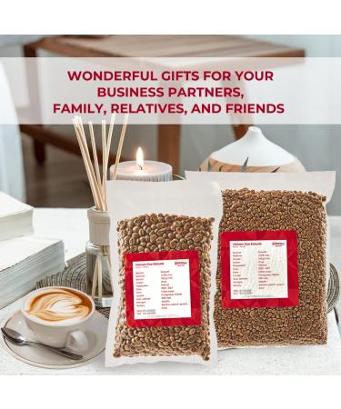 SIMEXCO Specialty Natural Unroasted Vietnamese Honey Robusta Coffee Beans - Rainforest Alliance & Fair Trade Certified (5.5 lbs) - Buy Online on GoSupps.com