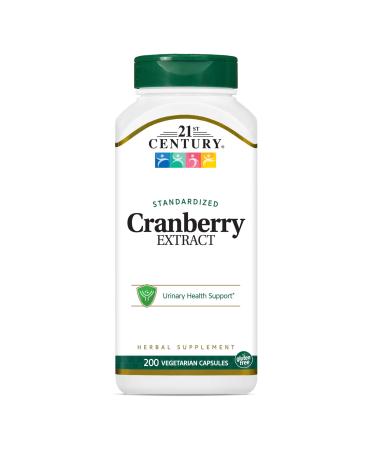 21st Century Cranberry Extract Standardized 200 Vegetarian Capsules