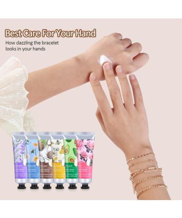 SUPERSUN Hand Cream Gift Set | Shea Butter Lotion for Dry Hands | Mini Travel Size | Perfect Stocking Stuffers & Teacher Appreciation Gifts - Buy Online on GoSupps.com